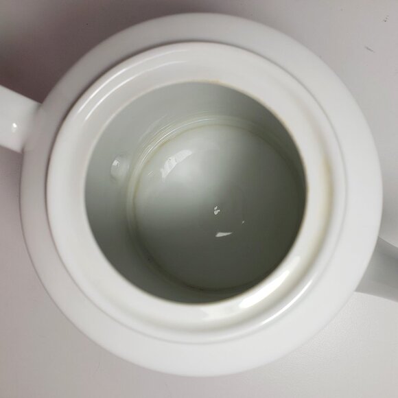 Saks Fifth Avenue Elise Primavera Holiday Contemporary Tea Coffee Pot Christmas - Picture 3 of 7